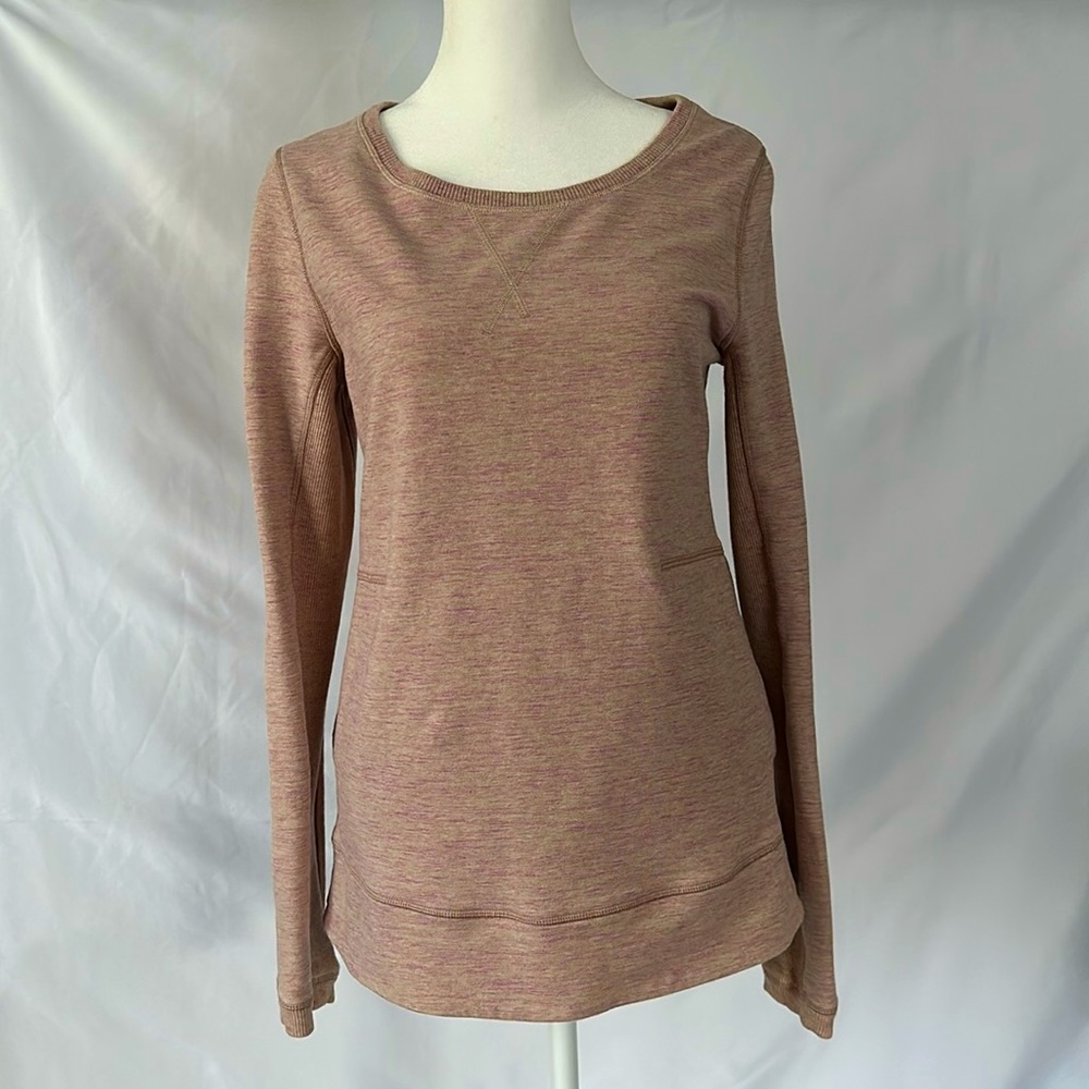 Lululemon Pink Crew Neck Pullover Sweatshirt Size 6